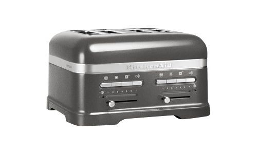 KitchenAid Artisan 5KMT4205EMS - grille-pain - gris étain