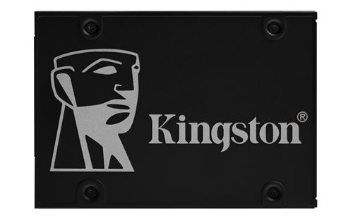 Kingston KC600 - SSD - gecodeerd - 2 TB - intern - 2.5 - SATA 6Gb/s - 256-bit AES-XTS - Self-Encrypting Drive (SED), TCG Opal Encryption
