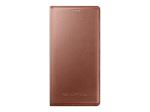 Samsung Flip Cover EF-FG800B - Étui à rabat pour téléphone portable - rose gold - pour Galaxy S5 Mini