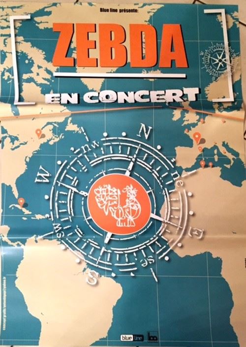 ZEBDA - 70x100 cm - AFFICHE / POSTER