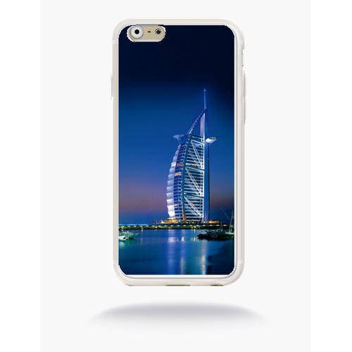 Coque Dubai Compatible Apple Iphone 6 Silicone Blanc Mat