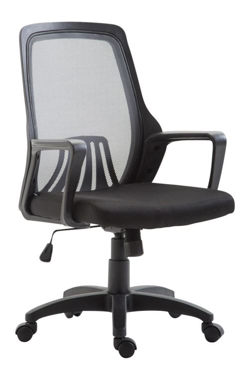 Fauteuil de bureau Clever , Noir / Gris