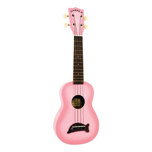Kala Makala Dolphin rose dégradé (+ housse) - Ukulele Soprano