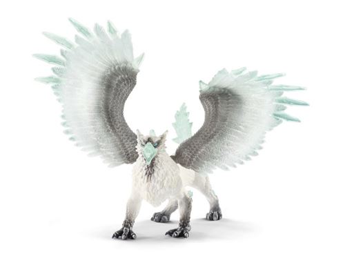 Griffon de Glace Figurine d'Action Jouet schleich Réaliste et Durable aux Ailes Mobiles Cadeau Pour Garçons et Filles dès - vue 7
