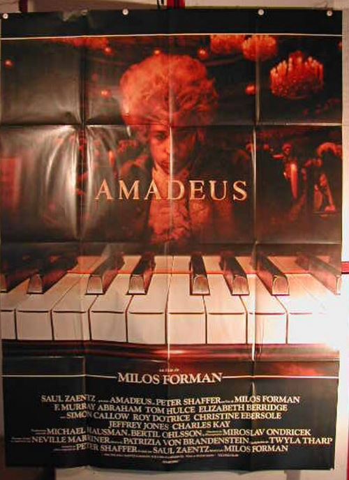Amadeus - affiche pliée - 118x160 cm - AFFICHE / POSTER