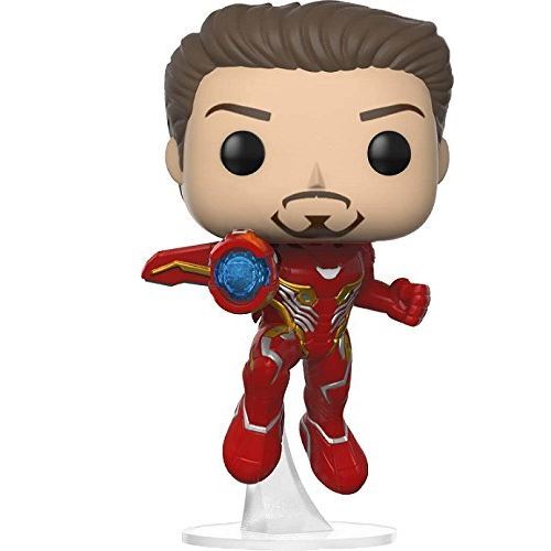Vengeurs Infinity War non masqué Iron Man Funko Pop + Protecteur Pop