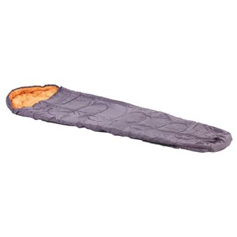 Sac De Couchage Sarcophage 3-4 Saisons - Chaud Jusqu'à -5°C, 220x80 Cm, Rembourrage 300g/m², Avec Oreiller
