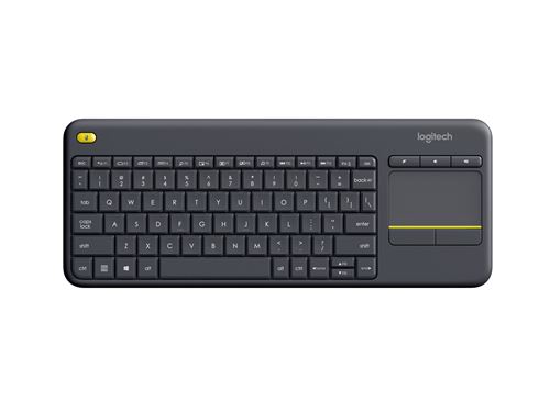 Logitech Wireless Touch Keyboard K400 Plus - clavier - US International
