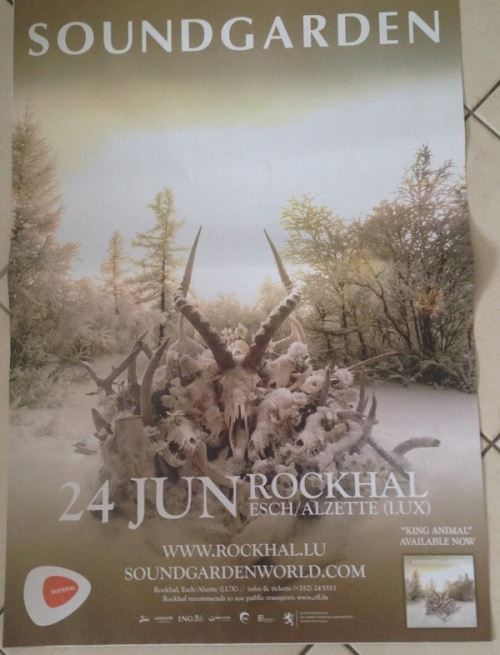 Soundgarden - 60x80 cm - AFFICHE / POSTER