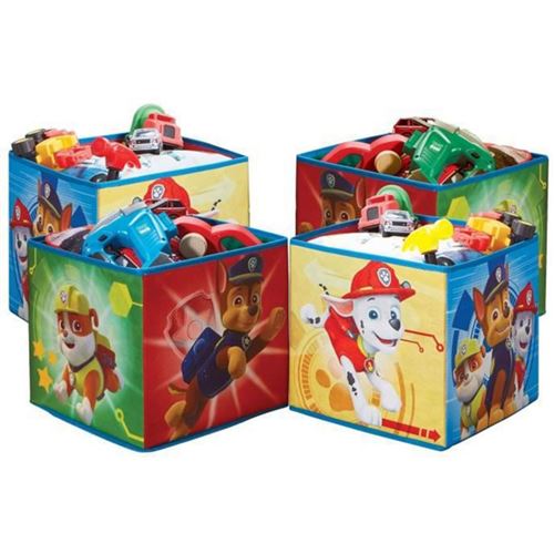 PAT'PATROUILLE Cubes de rangement pour jouets - Garçon