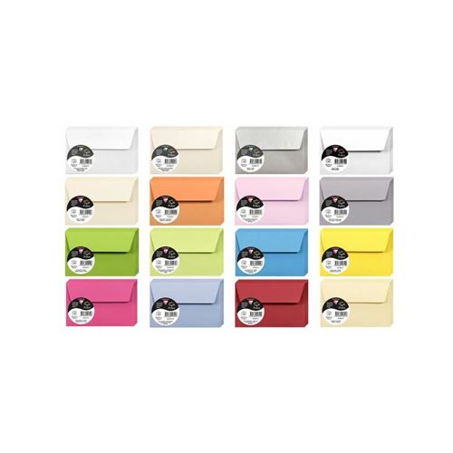 Paquet De 20 Enveloppes De Visite Pollen 90X140Mm Ft30 Chamois 120G