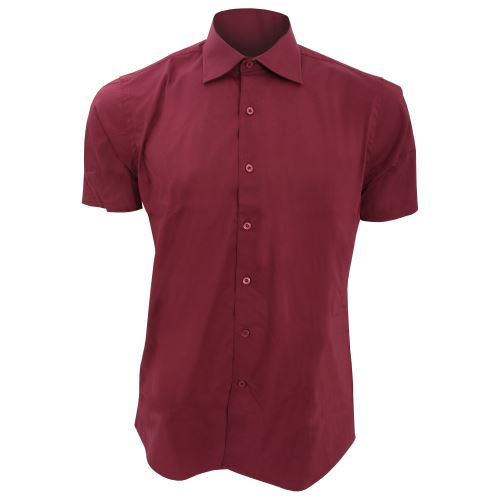 SOLS - Chemise manches courtes BROADWAY - Homme (M) (Bordeaux) - UTPC394