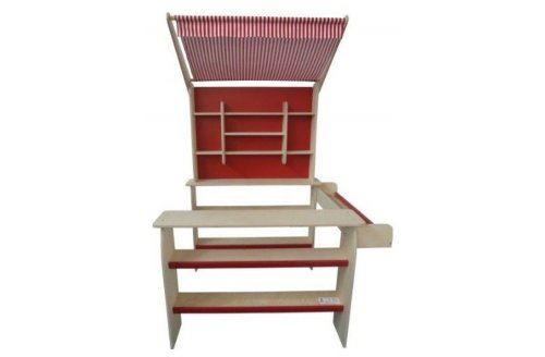 Jeu d imitation - grande marchande en bois vide 72 x 68 x 105 cm - jouet enfant