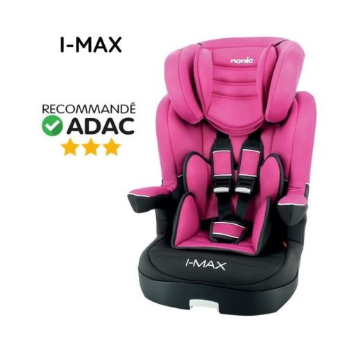 NANIA Siege auto I max luxe Groupe 1-2-3 - Rose