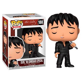 Figurine Funko Pop Rocks Elvis 68 Comeback Special