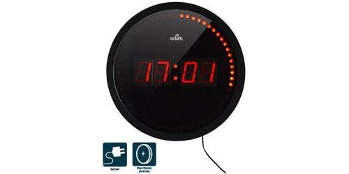 Horloge murale Orium 11119 noir 30.8 cm x 4 cm