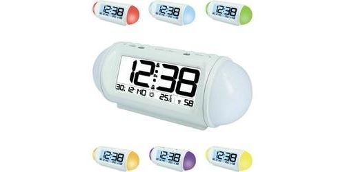 R&eacute;veil radiopilot&eacute;(e) Techno Line WT 499 blanc 