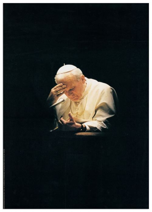 GIOVANNI PAOLO II - Papa (Panneaux MDF 50x70 cm)