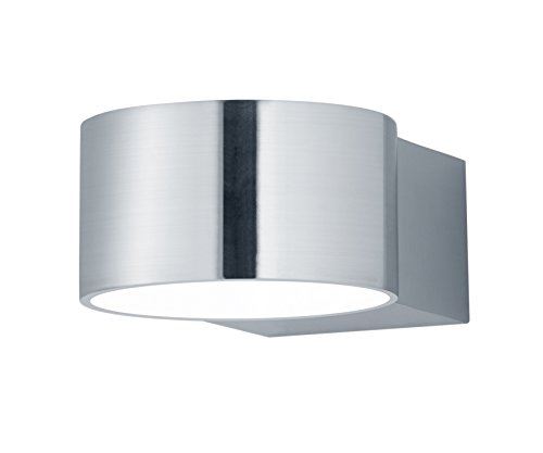 Trio leuchten 223410107 applique murale, métal, nickel mat, 15 x 10,5 x 6 cm