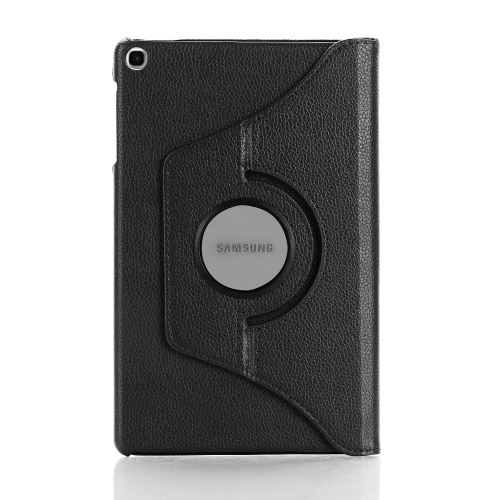 WISETONY® Etui PU cuir Coque Housse rotative 360°pour Samsung Galaxy Tab A T510/2019 10.1 - Noir