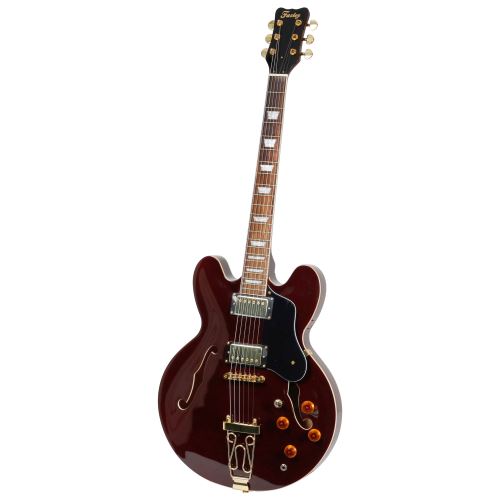 Fazley FES318DR Dakota Red guitare semi-hollow body