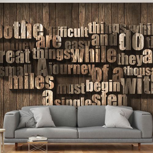 Papier peint - Lao Tzu - 400x280 - Textes - Single Step - -