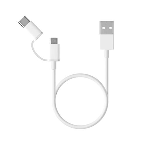 Xiaomi - Kit câble USB - 2.4 A - 1 m - blanc