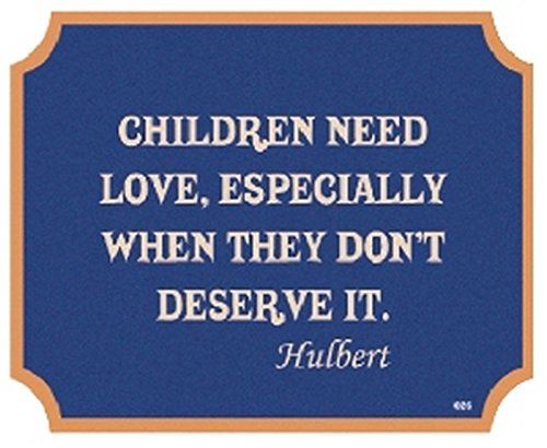 Boxer Gifts Plaque murale Inscription Children need love