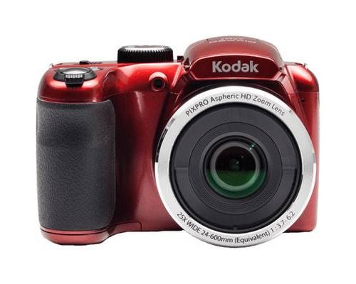Kodak PIXPRO Astro Zoom AZ252 - Appareil photo numérique - compact - 16.15 MP - 720 p / 30 pi/s - 25x zoom optique - rouge