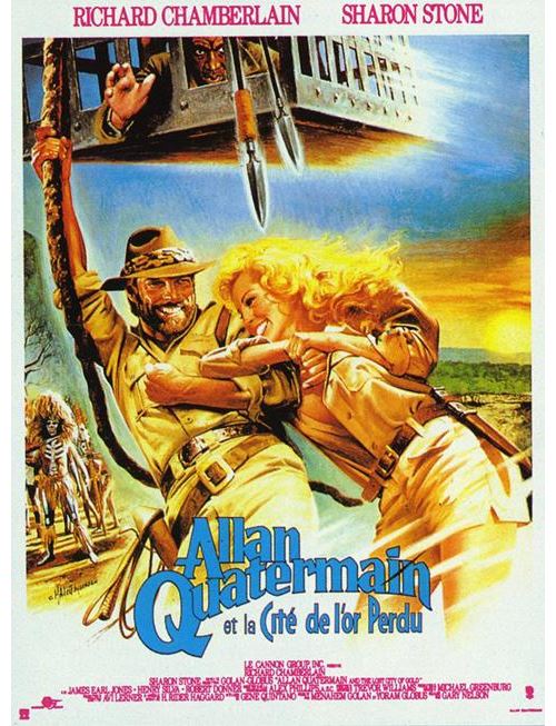 Allan Quatermain Et La Cité De L'Or Perdu AFFICHE CINEMA ORIGINALE
