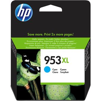 HP 953XL High Yield Cyan Original Ink Cartridge cartouche d'encre 1 pièce(s) Rendement élevé (XL) - 1