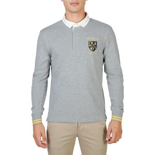 Oxford University - TRINITY-POLO-ML Taille S,Couleur Gris