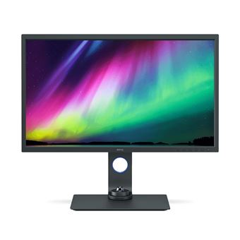 BenQ PhotoVue SW321C - SW Series - écran LED - 32" - 3840 x 2160 4K UHD (2160p) @ 60 Hz - IPS - 250 cd/m² - 1000:1 - HDR10 - 5 ms - 2xHDMI, DisplayPort, USB-C - gris