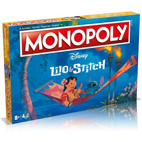 Jeu - Lilo & Stitch - Monopoly Lilo & Stitch État correct - N/A reconditionné disponible sur Fnac