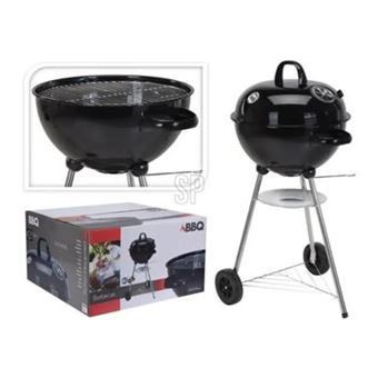 ProGarden Barbecue forme de boule noir - 1