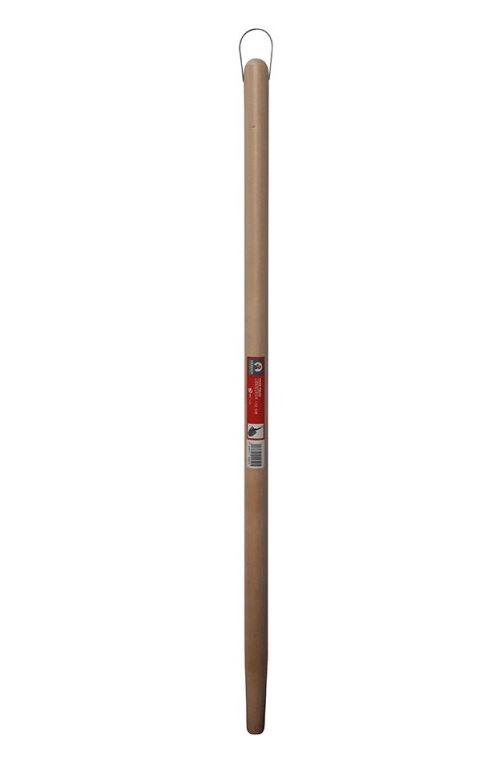  Manche en bois col rond avec agrafe 110cm pour pelles Mermier 100051