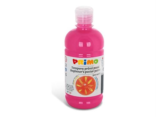 PRIMO Poster Beginner's - Peinture - peinture à tempera - cyclamine - opaque - 500 ml