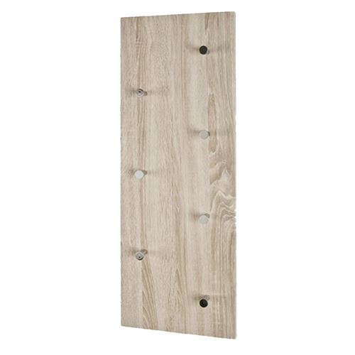 Non Communiqué Beige Patère Murale 7 Crochets "Vestes" 80Cm Naturel
