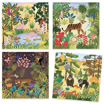 Jeu créatif Djeco Décalcomanies Candides