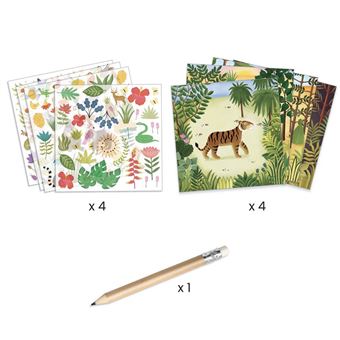 Jeu créatif Djeco Décalcomanies Candides