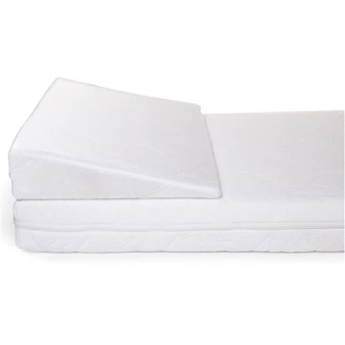 CHILDHOME Oreiller anti-reflux de berceau Heavenly 60 x 120 cm Blanc