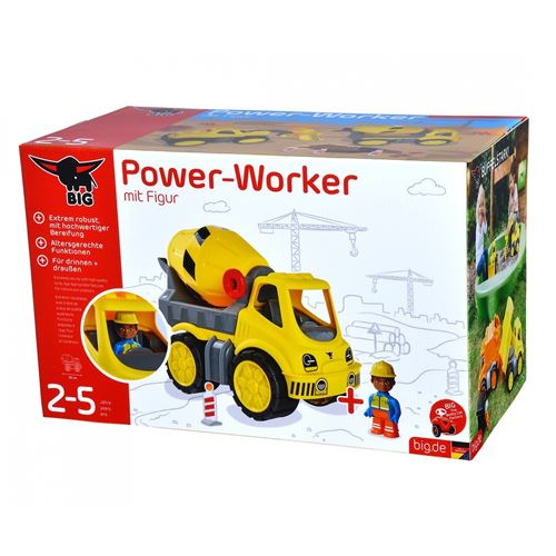 Big 800054839 - Power-Worker cement mixer+Figurine