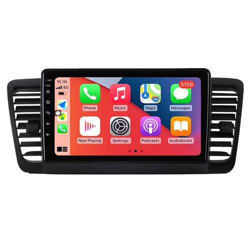 Autoradio Multimédia RoverOne CarPlay Android Auto DSP GPS pour Subaru Outback 3 Legacy 4 2004-2009