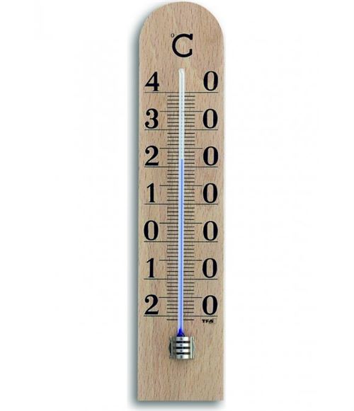 Thermomètre TFA Thermomètre intérieur analogique en hêtre 12.1005 naturel