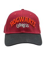 Casquette de baseball Harry Potter Hogwarts Express bordeaux et noir