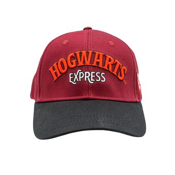 Casquette de baseball Harry Potter Hogwarts Express bordeaux et noir