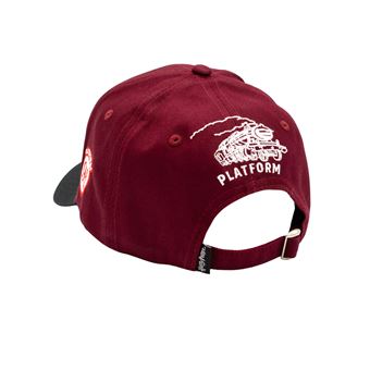 Casquette de baseball Harry Potter Hogwarts Express bordeaux et noir