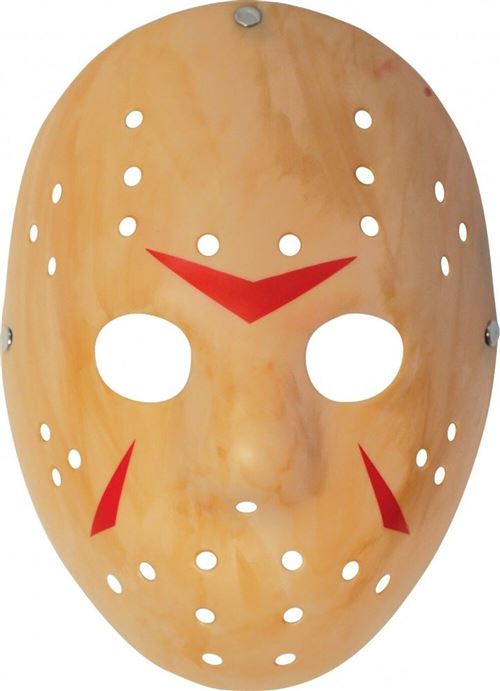 Non Communiqué Rouge Masque - Vendredi 13 - Jason En Pvc