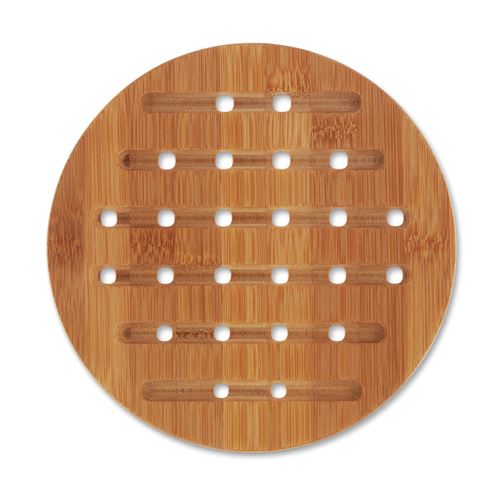 Kela Marron Dessous De Plat Rond Kian 20 Cm - Bois - Image 3