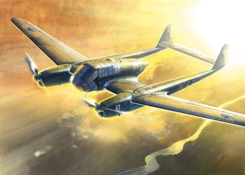ICM - Fw 189A-1 WWII German Reconnaissance Plane - Model Kit - 1:72 Scale - Image 3